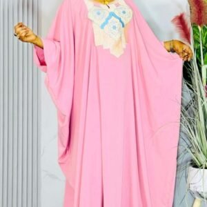 Trendy Embroidered Kaftan Dress for Women (3)