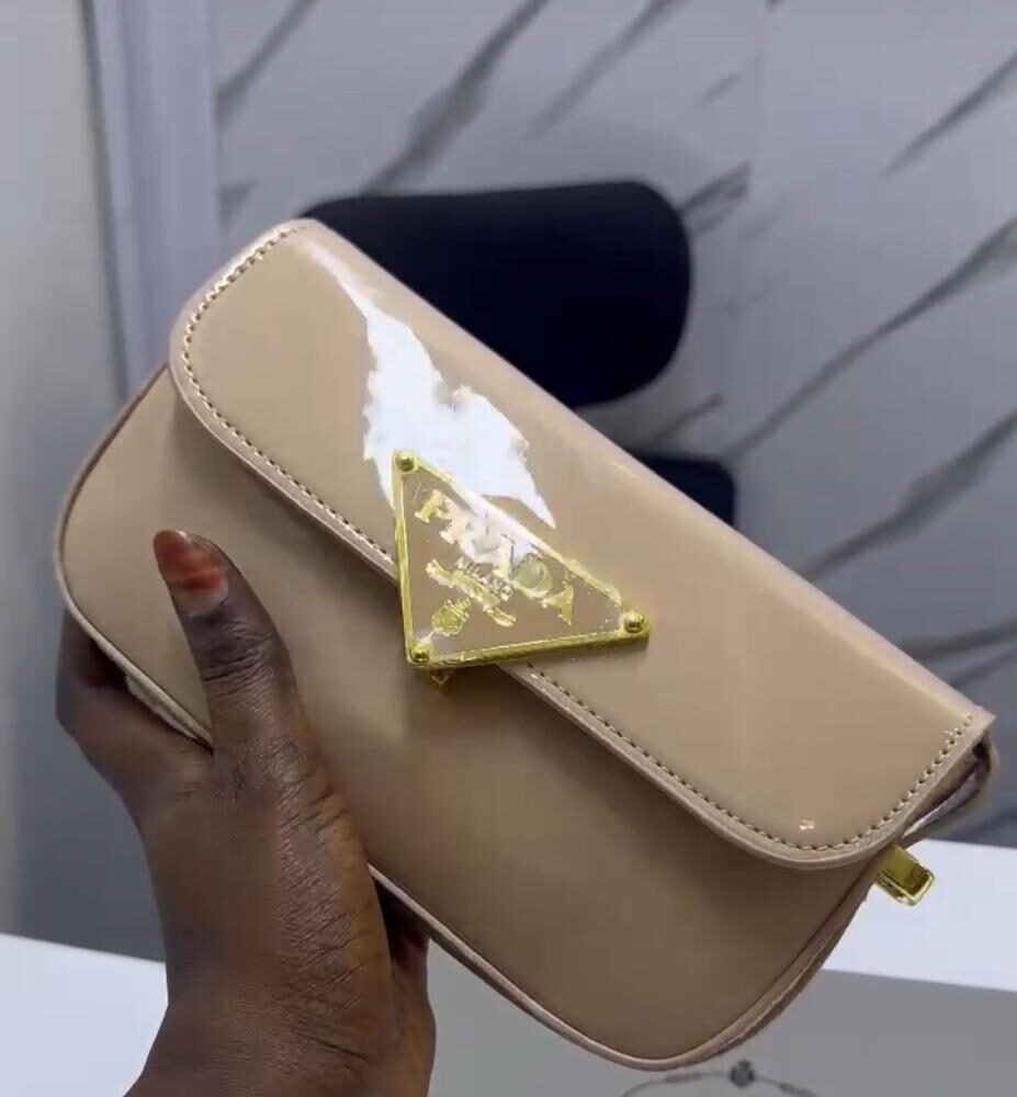 Celine Pink Leather Flap Shoulder Bag for Women (4)