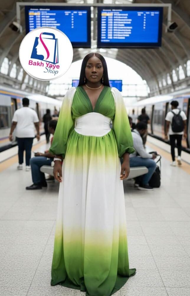 Runwind Plus Size Floral Maxi Dress (2)