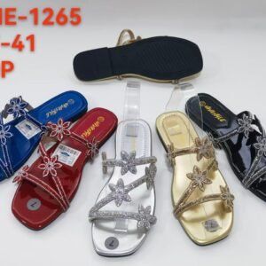 Women's Sparkly Rhinestone Strappy Slide Sandals