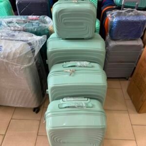 3PC PP Hard Shell Luggage Set – Stylish & Durable Travel Trolley Bags
