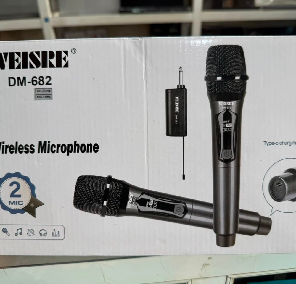 KH UHF Dual Wireless Microphone System