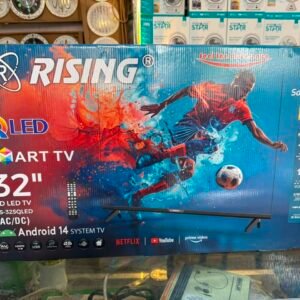 RISING 32-Inch Frameless Smart LED TV HD Ready