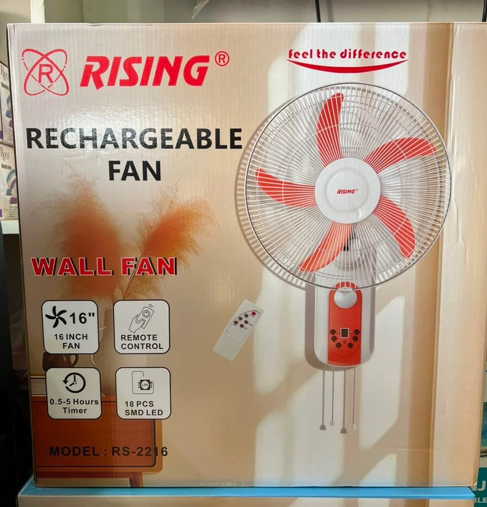 Rechargeable Portable Wall Fan